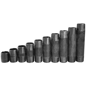 1/2 in. MNPT x MNPT Threaded - Schedule 40 Welded Carbon Steel - Black Pipe Nipple Single Run Assortment Kit (11 Pieces)