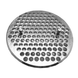 4 in. Male NPT Threaded Aluminum "Easy Grip" Disc Strainer - Camlock Quick Coupling Plate Strainers/Pump Filters