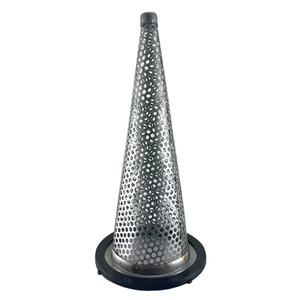 3 in. Camlock Funnel Strainer - Witches Hat Strainer