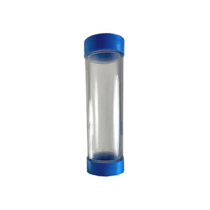 2 in. Male NPT Threaded - Polycarbonate In-line Sight Glass Tube - 10mm Thick