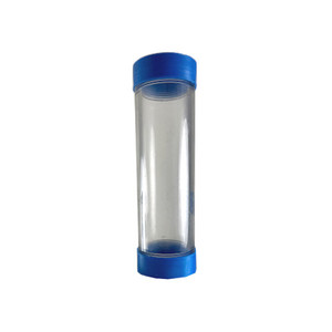 4 in. Male NPT Threaded - Polycarbonate In-line Sight Glass Tube - 10mm Thick