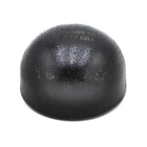 1/2 in. NPS x 0.109" Wall - STD Cap - A/SA234 WPB Carbon Steel Weld Fitting B16.9