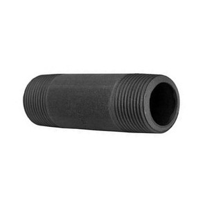 1-1/2 in. NPT x 3-1/2 in. Long - SCH 80 (XH) - DOMESTIC - A106B Black Seamless Carbon Steel Pipe Nipple (TBE)