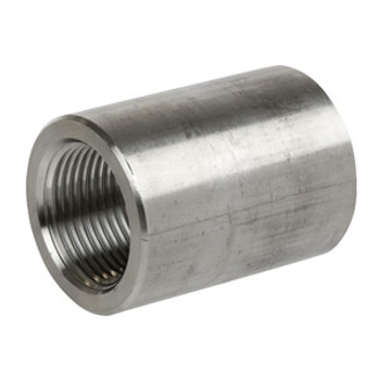 1-1/4 in. Threaded NPT Full Coupling 304/304L 3000LB Stainless Steel Pipe Fitting