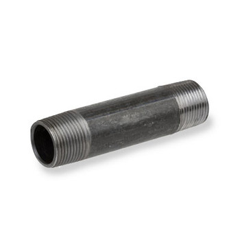1-1/4 in. x 3-1/2 in. Black Pipe Nipple Schedule 80 Welded Carbon Steel 1-1/4 in. x 3-1/2 in. Black Pipe Nipple Schedule 80 Welded Carbon Steel
