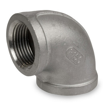 1 in. Stainless Steel Pipe Fitting 90 Degree Elbow 304 SS Threaded NPT