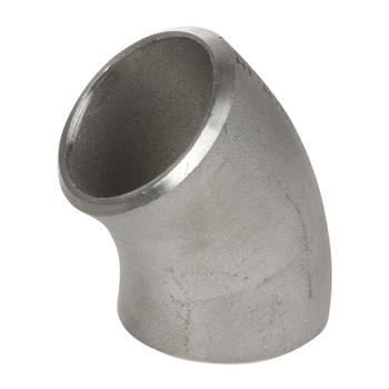 4 in. 45 Degree Elbow - SCH 80 - 304/304L Stainless Steel Butt Weld Pipe Fitting
