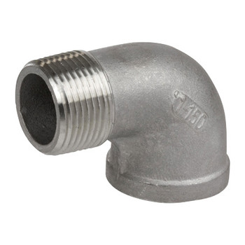 1/8 in. 90 Degree Street Elbow - 150# NPT Threaded 316 Stainless Steel Pipe Fitting