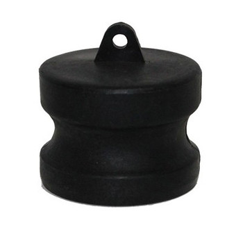 1 in. Type DP Dust Plug Polypropylene Male End Adapter, Cam & Groove/Camlock Fitting