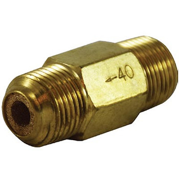 1/2 in. Nipple Inline Filter, Brass Body, Max Operating Pressure: 300 PSI 1/2 in. Nipple Inline Filter, Brass Body, Max Operating Pressure: 300 PSI
