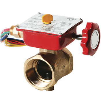 2 in. Threaded End Bronze Fire Protection Butterfly Valve 300 PSI UL/FM Approved