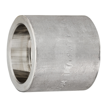 1 in. Socket Weld Half Coupling 316/316L 3000LB Forged Stainless Steel Pipe Fitting
