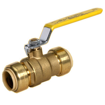 1/2 in. Valve QuickBite (TM) Push-to-Connect/Press On Tube Fitting, Lead Free Brass (Disconnect Tool Included)