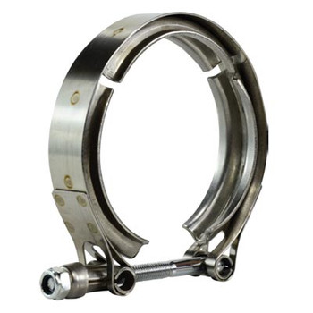 4.61 Nominal Diameter V-Band Hose Clamps, Stainless Steel Components