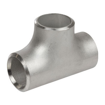 2-1/2 in. Straight Tee - SCH 80 - 304/304L Stainless Steel Butt Weld Pipe Fitting