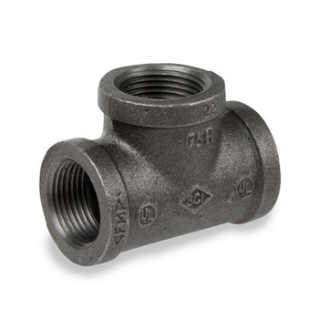 3/4 in. Pipe Fitting Ductile Iron Tee NPT Threaded Class 300 UL/FM