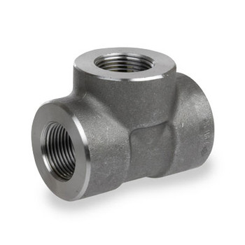 3/4 in. 3000# Pipe Fitting Forged Carbon Steel Tee NPT Threaded