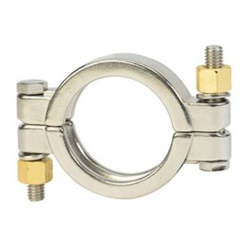 6 in. High Pressure Bolted Clamp - 13MHP - 304 Stainless Steel Sanitary Fitting