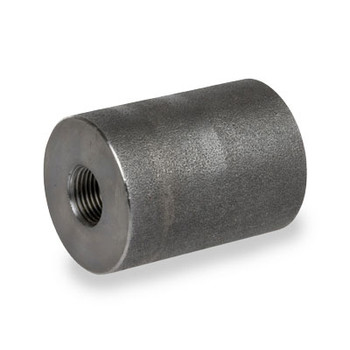 1/2 in. x 1/8 in. 3000# NPT Threaded Reducing Coupling Forged Carbon Steel Pipe Fitting