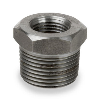 3/4 in. x 1/2 in. 3000# Forged Carbon Steel Hex Bushing NPT Threaded Pipe Fitting
