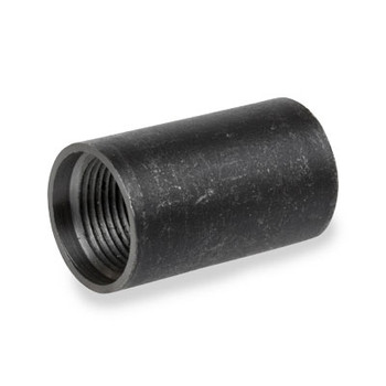 4 in. 150# Merchant Steel NPT Threaded Black API 5L XH Recessed Style Coupling Pipe Fittin