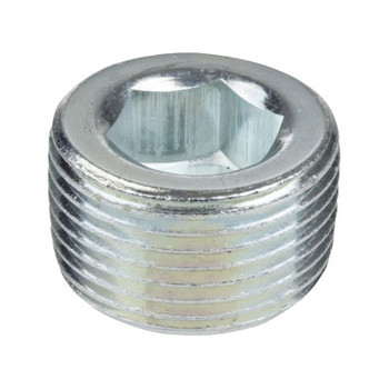 3/4 in. Threaded Galvanized Merchant Steel Countersunk Hex Plugs 150# Pipe Fitting