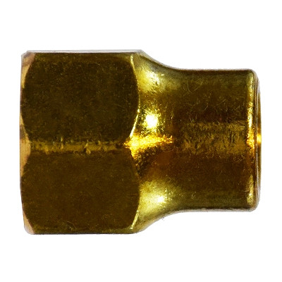3/4 in. UNF Threaded Long Forged Nut, SAE# 010167, SAE 45 Degree Flare Brass Fitting