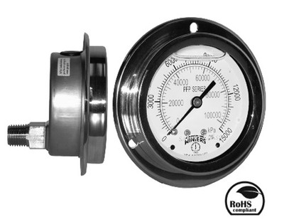 panel mount pressure gauge