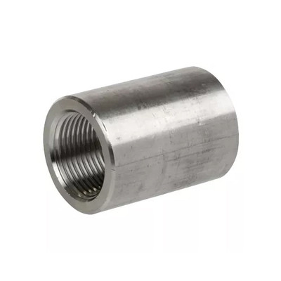 3/4 in. NPT Threaded - Full Coupling - 304/304L Stainless Steel - 3000# Forged Pipe Fitting - A/SA182
