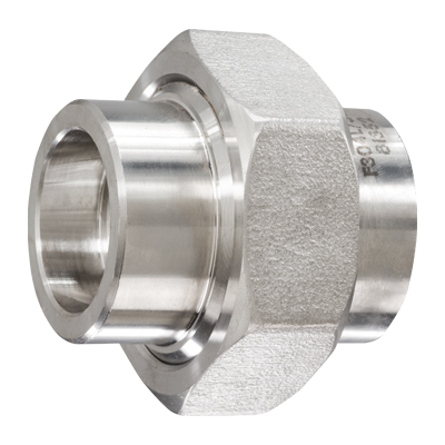 1/8 in. Socket Weld Union 304/304L 3000LB Forged Stainless Steel Pipe Fitting