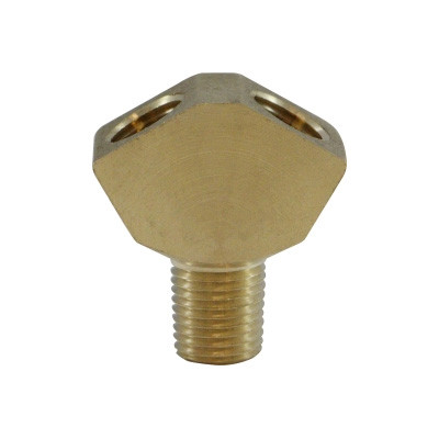 Brass Pipe Fittings - NPTF Pipe Wyes (28-298)