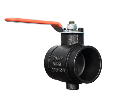 2 in. Ductile Iron Grooved Butterfly Valve Lever Handle 8100 Series 200 PSI