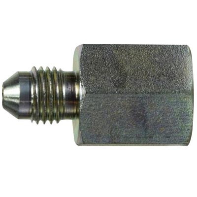 1-1/16-12 JIC x 7/8-14 JIC Reducer/Expander Steel Hydraulic Adapter & Fitting (Cr3+ Chrome Plated)