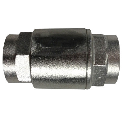 2 in. 300 WOG, 2 Piece Barrel Type Spring Check Valve, Stainless Steel
