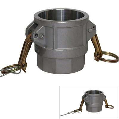 1/2 in. Type D Coupler Aluminum Female Coupler x Female NPT Thread Camlock Fitting