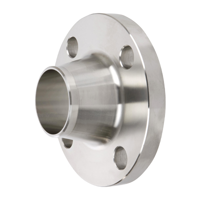 2 in. Pipe Size - Weld Neck Flange - Schedule 80 (4 Bolt Holes) 150# ANSI Raised Face (RF) 304/304L Stainless Steel Pipe Flange