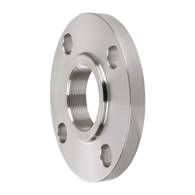 3 in. NPT Threaded Flange - 8 Bolt Holes - 300# ANSI Raised Face (RF) - 304/304L Stainless Steel Forged Flange - ASME B16.5