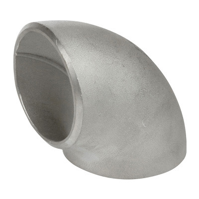1 in. 90 Degree Elbow - Short Radius (SR) Schedule 10 304/304L Stainless Steel Butt Weld Pipe Fitting