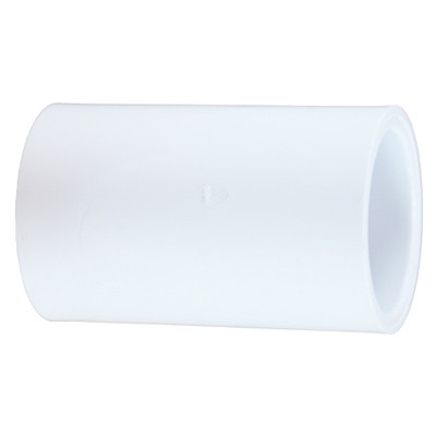 3/4 in. PVC Slip Coupling, PVC Schedule 40 Pipe Fitting, NSF 61 Certified