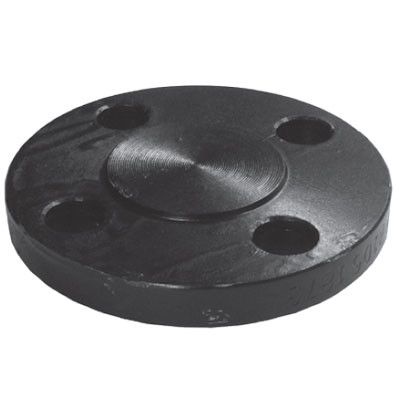 2-1/2 in. Blind Flange, 1/16 in. Raised Face, ASMTA105 Forged Steel Pipe Flange