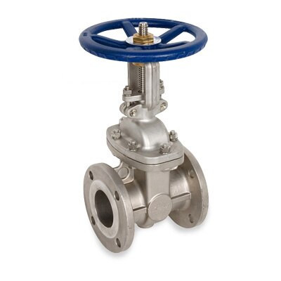 2-1/2 in. Flanged Gate Valve 316SS 150 LB, Stainless Steel Valve