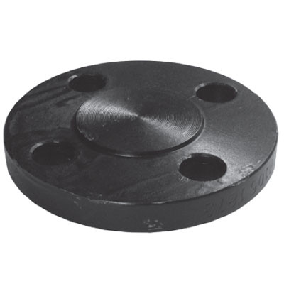 1-1/4 in. Blind Flange, 1/16 in. Raised Face, ASMTA105 Forged Steel Pipe Flange