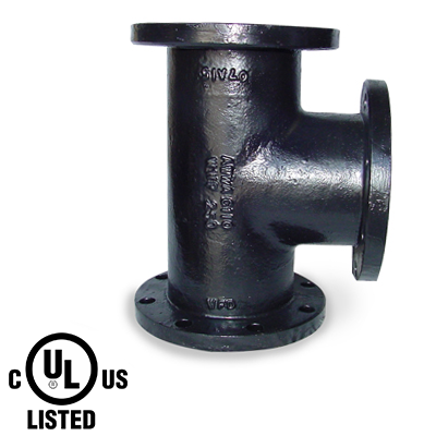 2 in. Tee - 150 LB Ductile Iron Flanged Pipe Fitting