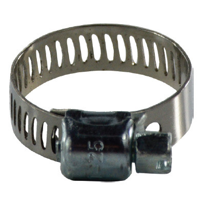 7/16 in. to 1 in. Miniature Worm Gear Clamp, 5/16 Band, 300 Series