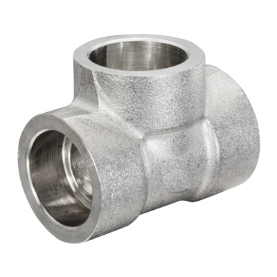 2-1/2 in. Socket Weld Tee 316/316L 3000LB Forged Stainless Steel Pipe Fitting