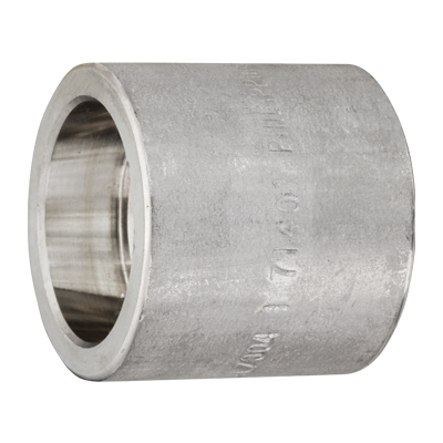 1-1/4 in. Socket Weld Half Coupling 316/316L 3000LB Forged Stainless Steel Pipe Fitting