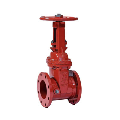 4 in. OS&Y Gate Valve 300PSI Flanged End UL/FM, NSF Approved Fire Protection Valve