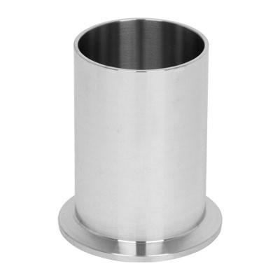 1-1/2 in. Tube OD - Tank Ferrule - Light Duty (14WLMP) 304 Stainless Steel Sanitary Clamp Fitting (3A)