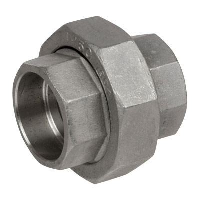 2 in. Socket Weld - Unions - 150# Cast 304 Stainless Steel Pipe Fitting