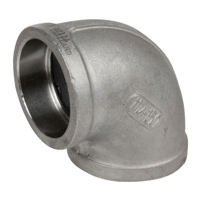 3 in. Socket Weld - 90 Degree Elbow - 150# Cast 316 Stainless Steel Pipe Fitting